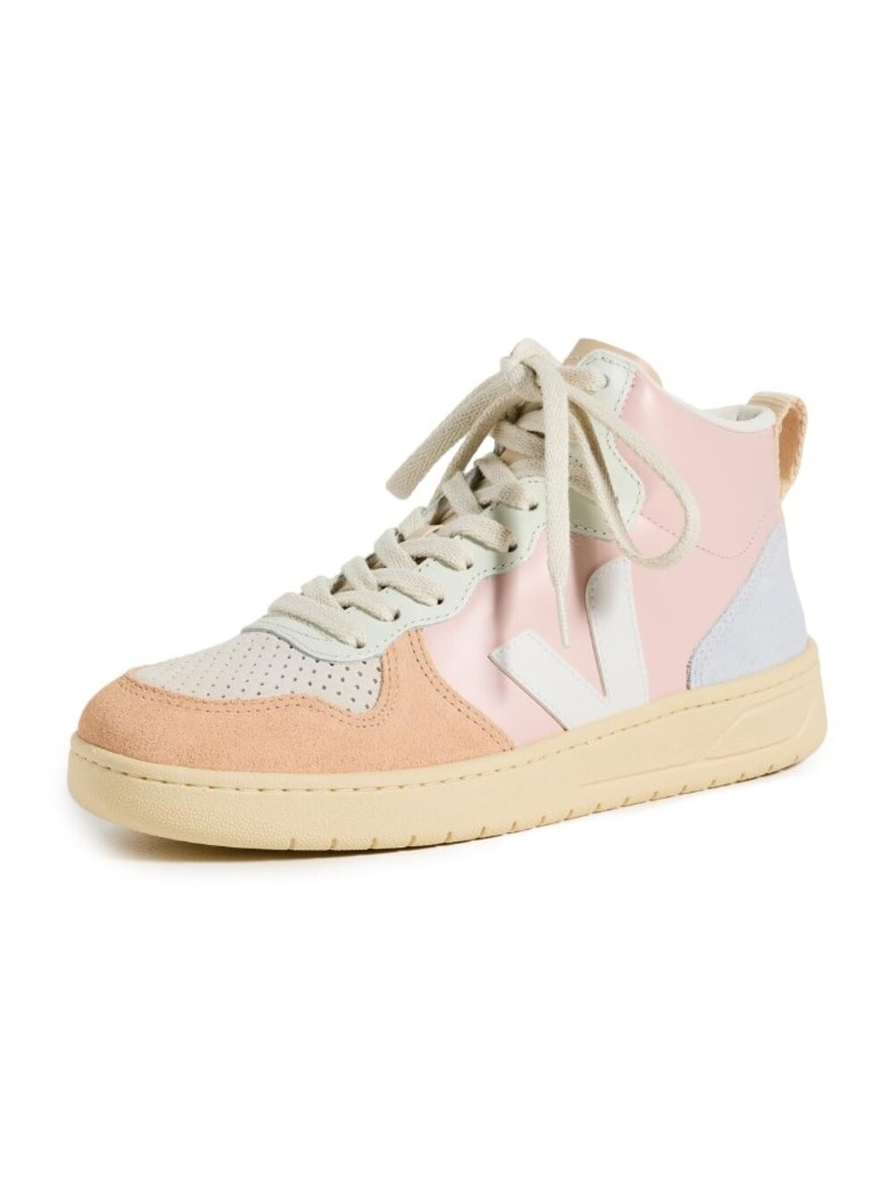 Veja Women's V-15 Sneakers Petale White Multico - US 7 NEW - Picture 9 of 9